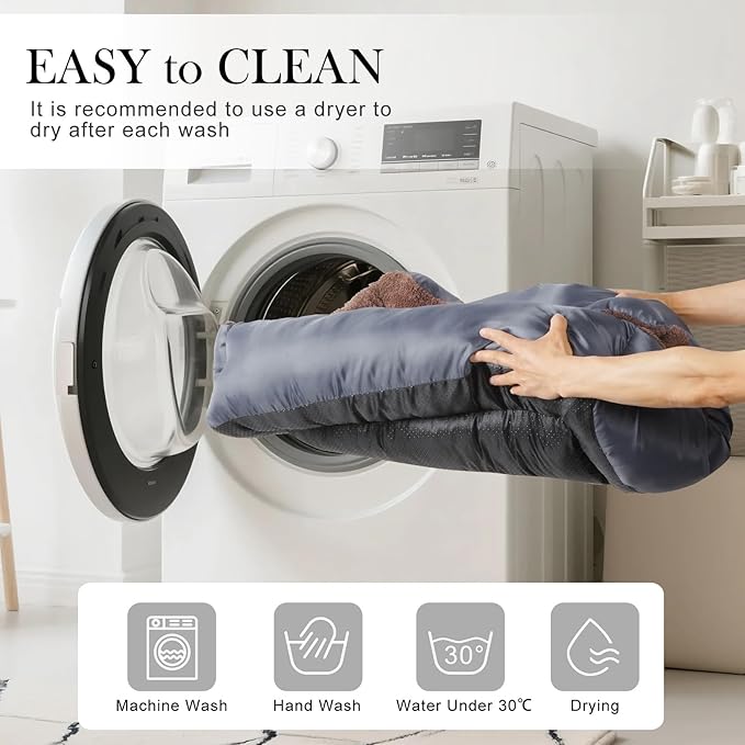 Dog Beds Large Sized Dog - Extra Thick Supportive Large Dogs Bed with Nonskid Bottom, L Plus Comfort Pet Bed Sofa with Soft Plush Sherpa