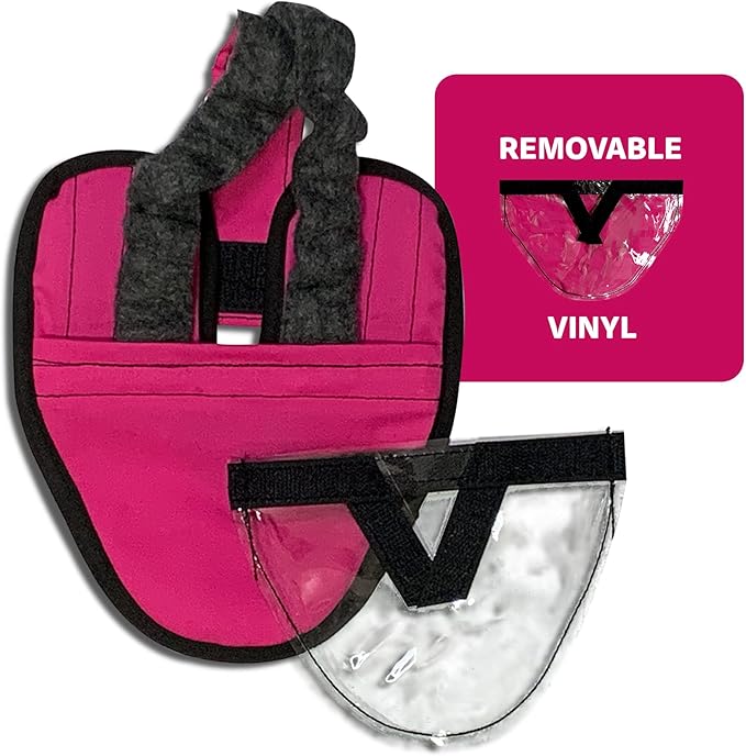 Hen Holster Wrap-Around Bird Diaper & Harness for Larger Pigeons, Small Breed - with Removable Liner, Adjustable Fit for Outdoor Adventures & Indoor Use, Easy to wear - Pink, XS