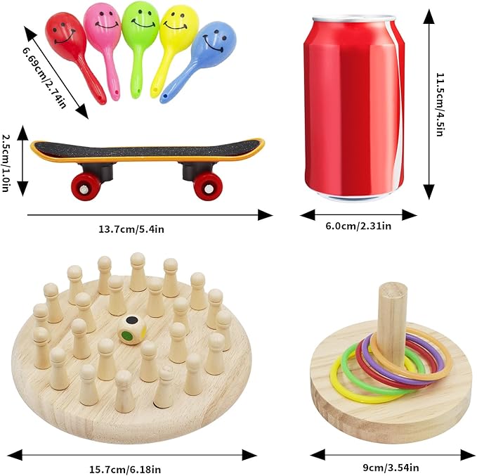 4-in-1 Bird Activity Set – Mini Skateboard, Stacking Rings, Rattle & Colorful Peg Toy | Interactive Toys for Budgies, Cockatiels, Lovebirds & Small Parrots
