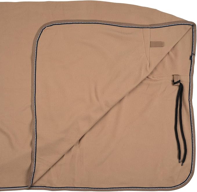 HORZE Kiel Fleece Cooler - Tan - 78 in