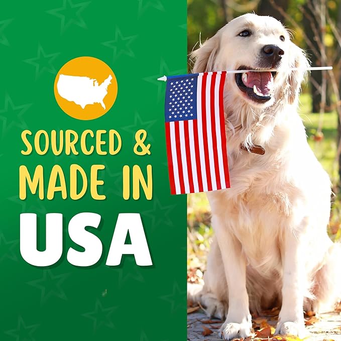 Peanut Butter Rawhide Twist Sticks Dog Treats – 125ct. Premium Rawhide Chew Sticks – Long Lasting Peanut Butter Flavored Chews for Small Dogs Made in USA with Natural Beef Hide