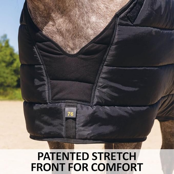 Schneiders Adjusta-Fit V-Free Stable Horse Blankets | 420D Nylon Horse Blanket | Fit and Comfortable Stable Blankets for Horses | Winter Horse Blankets & Sheets