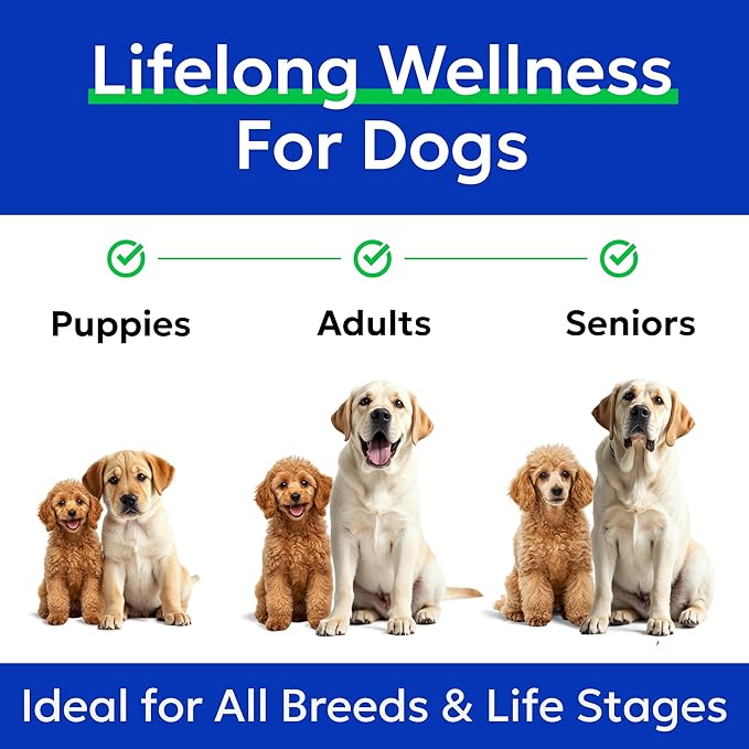 BARK&SPARK Omega 3 Fish Oil for Dogs - w/Wild Alaskan Salmon Oil for Dogs, Fish Oil Liquid Supplement for Pets, EPA+DHA Fatty Acids, Skin&Coat Support - Itch&Allergy Relief, Joint, Immune&Heart Health