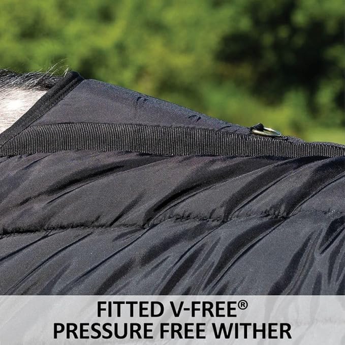 Schneiders Adjusta-Fit V-Free Stable Horse Blankets | 420D Nylon Horse Blanket | Fit and Comfortable Stable Blankets for Horses | Winter Horse Blankets & Sheets