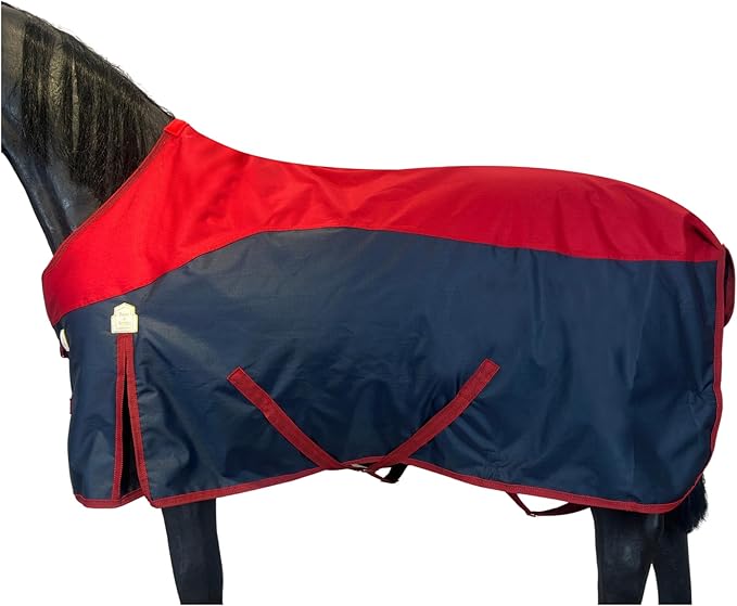 BARN & STABLE 600Denier 3000mm/3000mvp Super Waterproof & Breathable Horse Blankets for Winter with 200g Fill