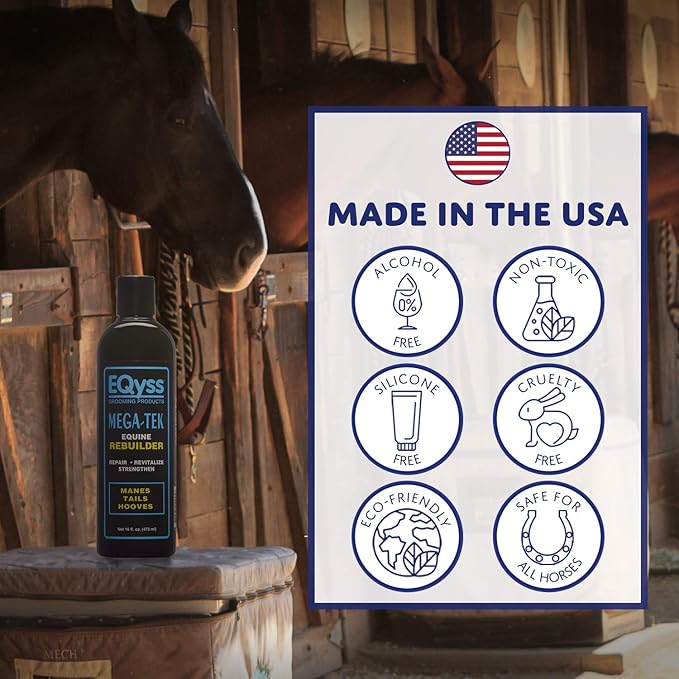 Eqyss (Pack of 3) Mega-Tek Equine Rebuilder - 16 Ounces Each