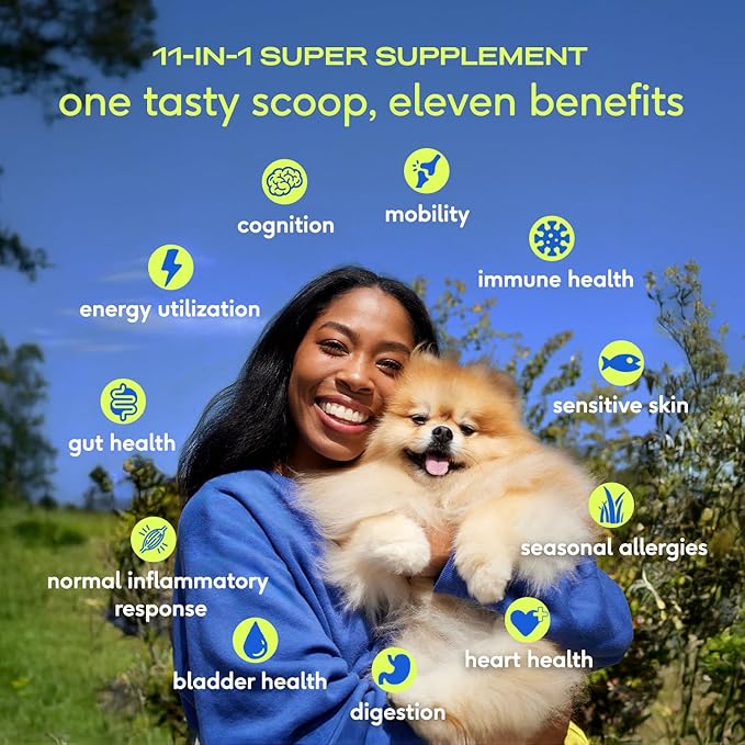 Native Pet Pack Leaders Bundle - Daily Dog Multivitamin (7 oz.) & Omega Oil for Dogs (8 oz.) - Omega 3 Fish Oil for Healthy Skin, Shiny Coat, & Strong Joints & Daily Multivitamin for Pups