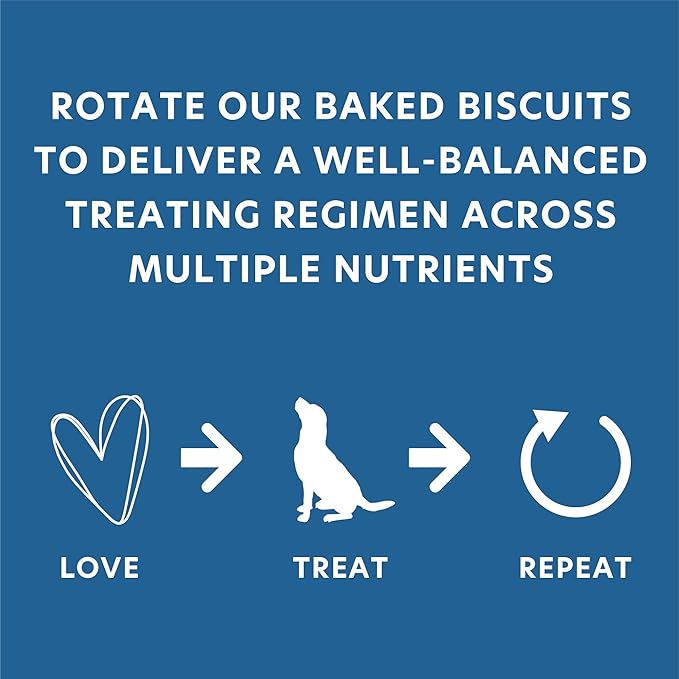 Body and Soul Berry Blend + Honey Crunchy Dog Treats - Superfood Biscuits Baked with Oats Barley & Quinoa - All-Natural Plant Based Clean Protein, No Additives or Fillers - Made in USA 2 Pack (20oz)