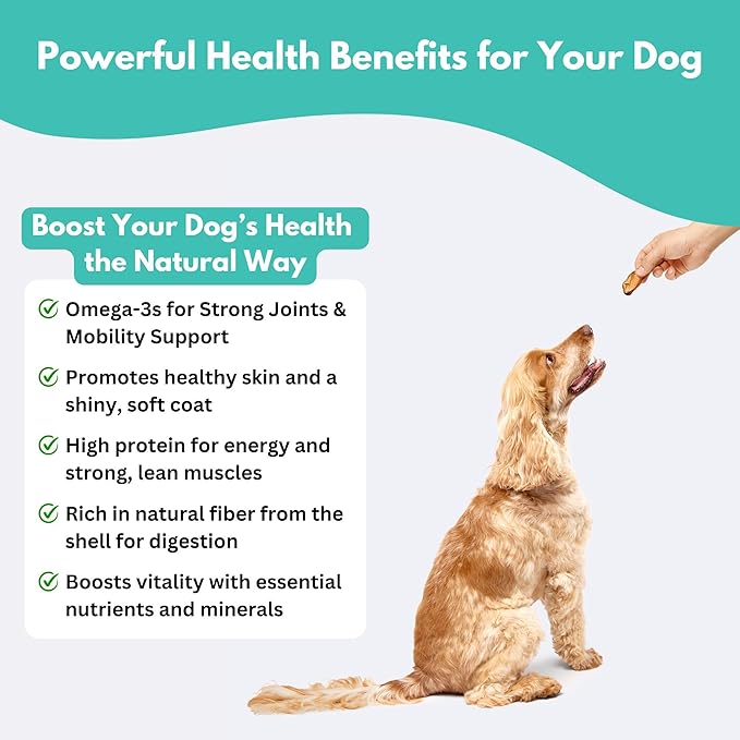 ALFIE'S TREATOS Shrimp Treats for Dogs & Cats (8.48 oz, 4x2.12 oz), Bulk Bundle, Air-Dried Dog Treats, Food Topper & Training, Australian Wild-Caught, Single Ingredient, Freeze-Dried Alternative