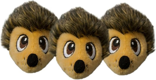 Outward Hound Squeakin' Hedgiez Plush Replacement Dog Toys - 3 Pack
