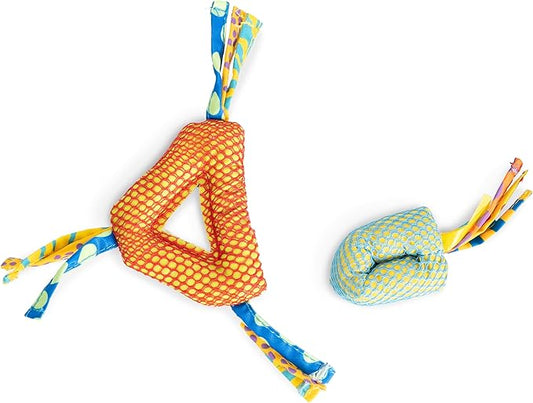 Catstages Catnip Dental Chew – Interactive Chew Toy for Cats with Crinkle Sounds and Textures for Teeth Cleaning, Multicolored