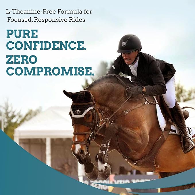 SynNutra Equine SynChill Pure 3 Pack – Non-Sedative Disposition Support for Horses – Plant-Based, Show-Safe Formula for Calm, Confident Performance – 100% Natural & Competition Safe