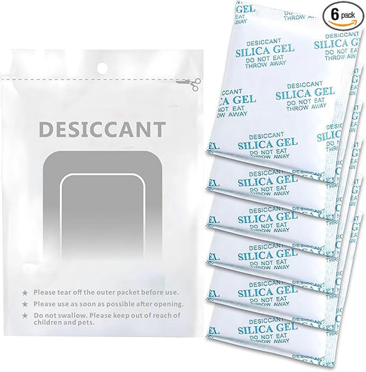 Pet Food Desiccant Bag, Replaced Desiccant for Automatic Cat dog Feeders, Keep Cat Food Dog Dry and Fresh- 6 Packs