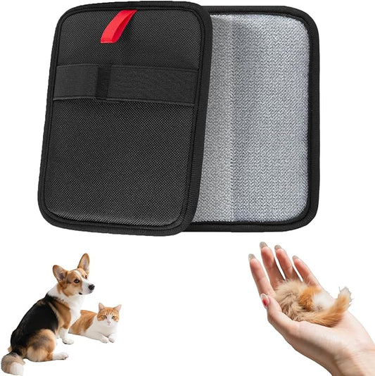 Pet Hair Remover, electrostatic pet Hair Removal Gloves - Reusable cat and Dog Hair Removal Tools for Furniture, Clothing, and Bedding - Sofas, Blankets, and Hair Removal Controls (1 Piece)