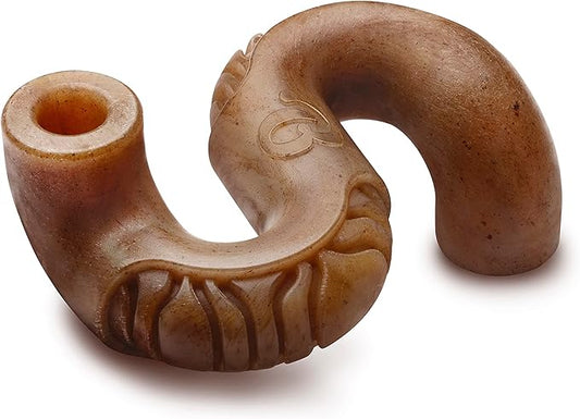 Benebone Tripe Bone Durable Dog Chew Toy for Aggressive Chewers, Real Tripe, Made in USA, Medium
