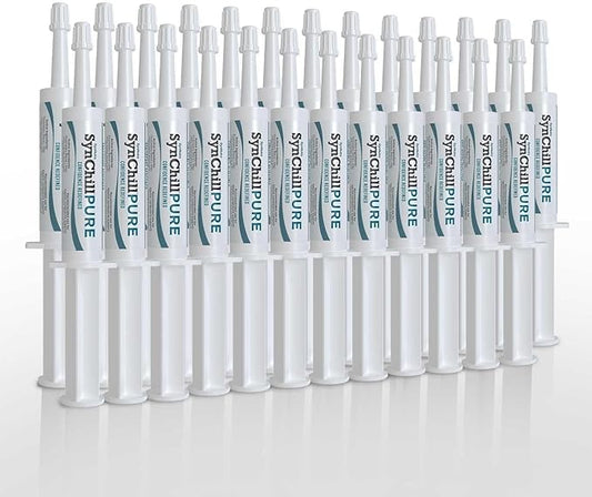 SynNutra Equine SynChill Pure 25-Pack – Non-Sedative Disposition Support for Horses – Plant-Based, L-Theanine-Free Formula for Calm, Confident Performance – 100% Natural & Competition Safe