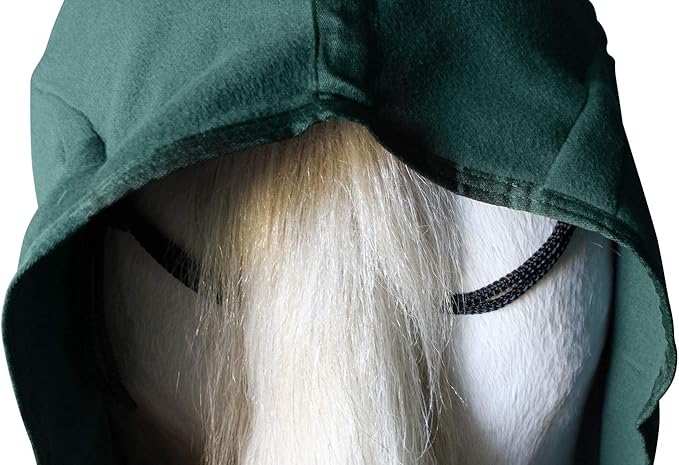 Derby Originals Classic Fleece Cooler All Season Horse Sheet & Blanket Liner | Stables & Outdoor Use (Hunter Green, 84")