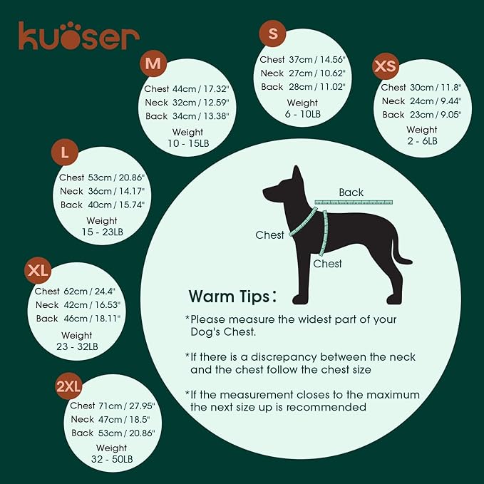 Kuoser Dog Sweater,Soft Dog Sweaters for Small Dogs,Turtleneck Thick XS Dogs Sweater Christmas Outfit,Cold Weather Pet Winter Clothes Doggie Knitwear Girls Boys for Fall Xmas,Green XS