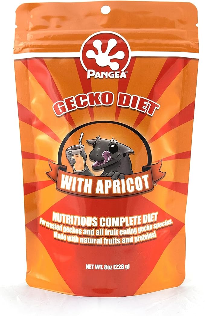 Pangea Fruit Mix Apricot Complete Crested Gecko Food 1/2 lb