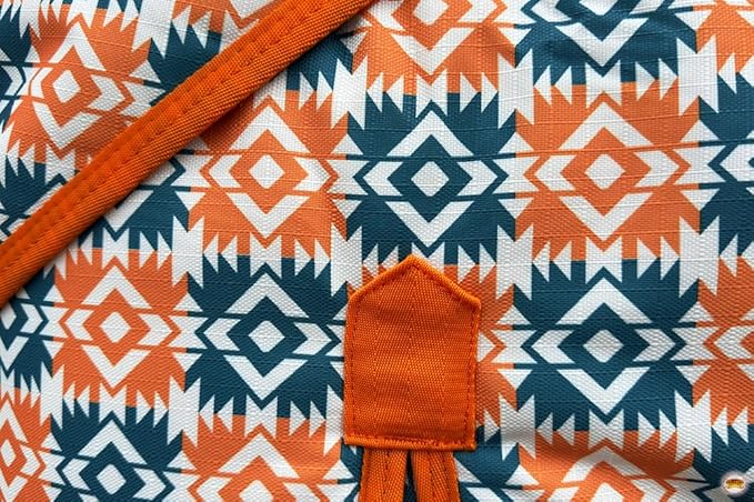 Orange 66 in HILASON 1200D Winter Waterproof Poly Horse Turnout Blanket Belly Wrap