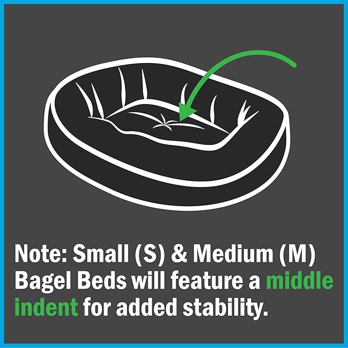 Majestic Pet Villa 24 Inch Shredded Memory Foam Dog Bed for Small Sized Dogs 24x19x7 Inch–Orthopedic Dog Bed - Durable Pet Bed - Washable Small Pet Bed with Head Support-Marine