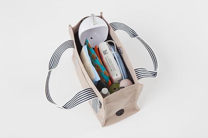Dog Walking Bag Crossbody Tote and Dog Treat Pouch with Built-in Poop Bag Dispenser