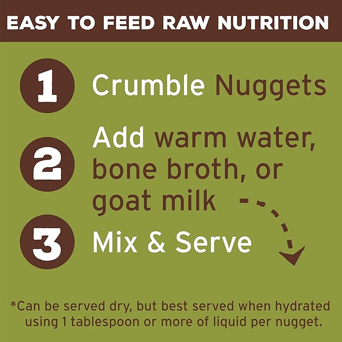 Primal Freeze Dried Dog Food, Pronto Mini Nuggets, Lamb; Scoop & Serve, Complete & Balanced Meal; Also Use as Topper or Treat; Premium, Healthy, Grain Free, High Protein Raw Dog Food (25 oz, 2-Pack)