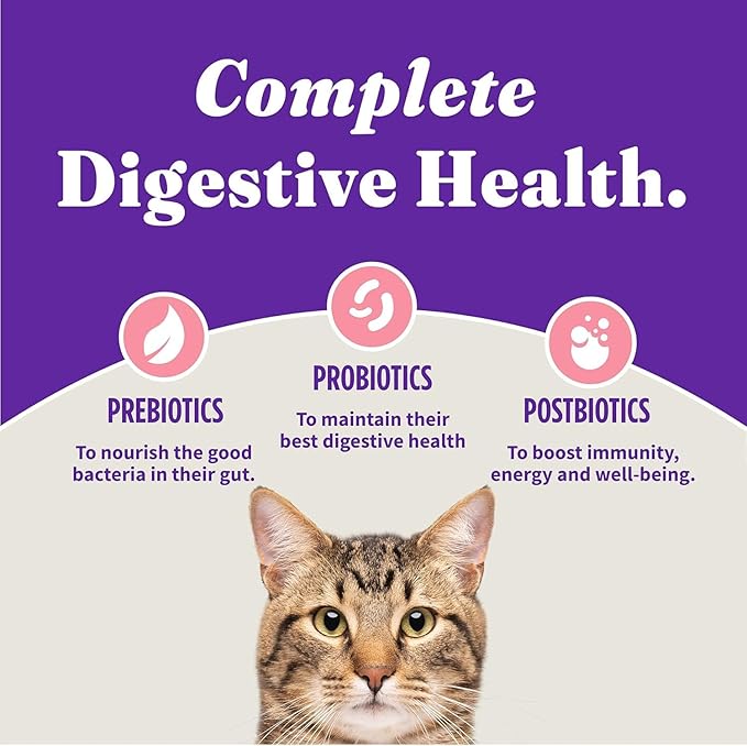 Halo Holistic Indoor Cat Food Dry, Grain Free Wild-caught Salmon & Whitefish Recipe for healthy weight support, Complete Digestive Health, Dry Cat Food Bag, Adult Formula, 6-lb Bag
