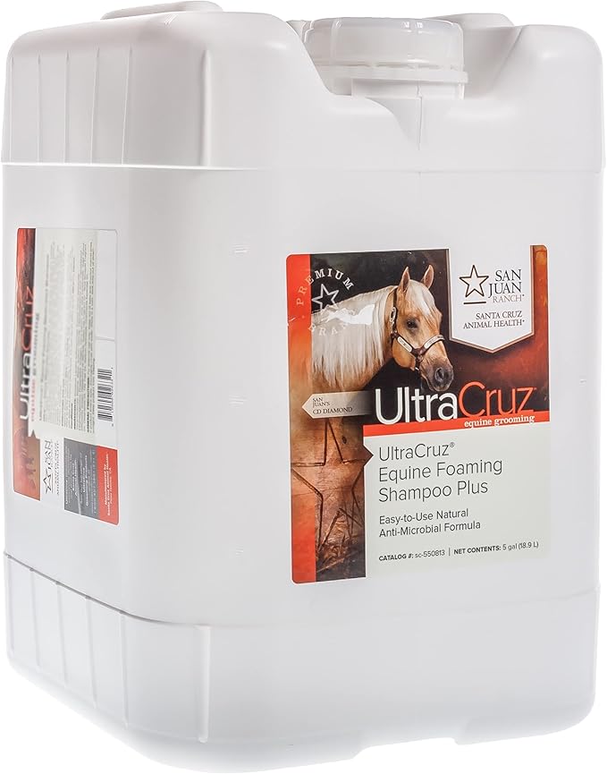 UltraCruz® Equine Foaming Shampoo Plus, 5 gal Refill