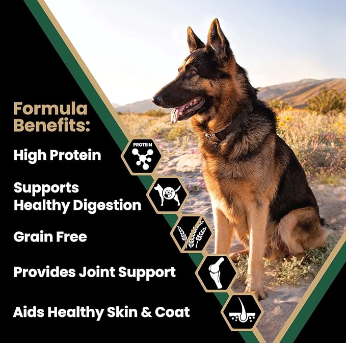 VICTOR Super Premium Dog Food – Purpose Hero Canine Kibble – Premium Gluten Free Dog Food for Active Adult Dogs – High Protein with Glucosamine and Chondroitin for Hip and Joint Health, 30lbs