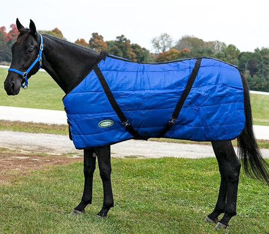 Country Pride Channel Quilt Stable Blanket (78, Blue)
