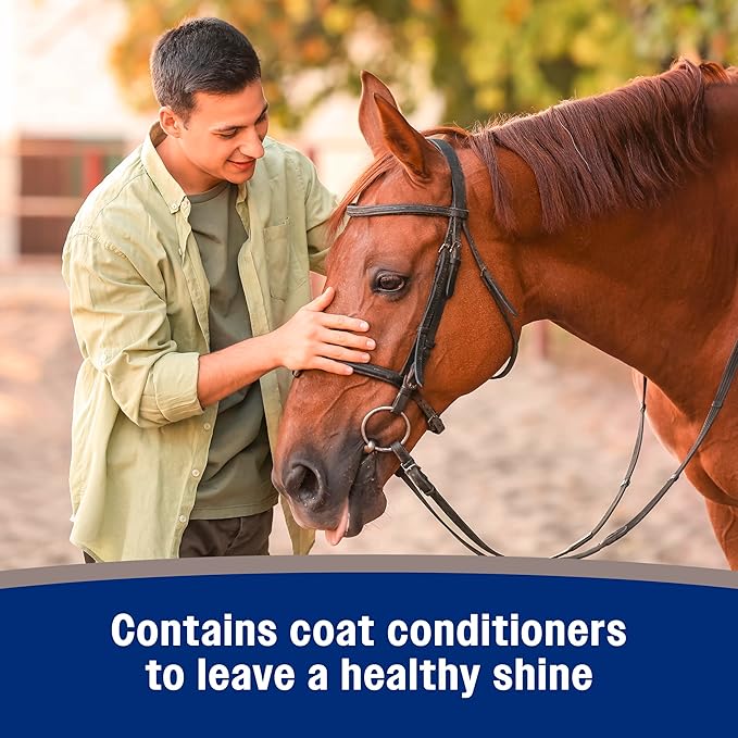 Farnam Tri-Tec 14 Fly Spray for Horses – Long-Lasting Insect Repellent Kills and Repels Flies, Gnats, Ticks & Mosquitoes, Conditions Coat – Up to 14 Days Protection – 128 oz