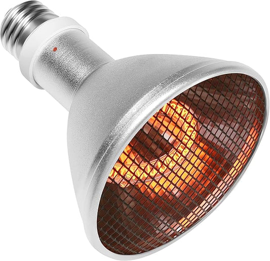Deep Heat Projector - DHP 80W Infrared Reptile Heat Lamp Bulbs for Turtle Light Bearded Dragon Chicken Lizard Leopard Gecko Snake