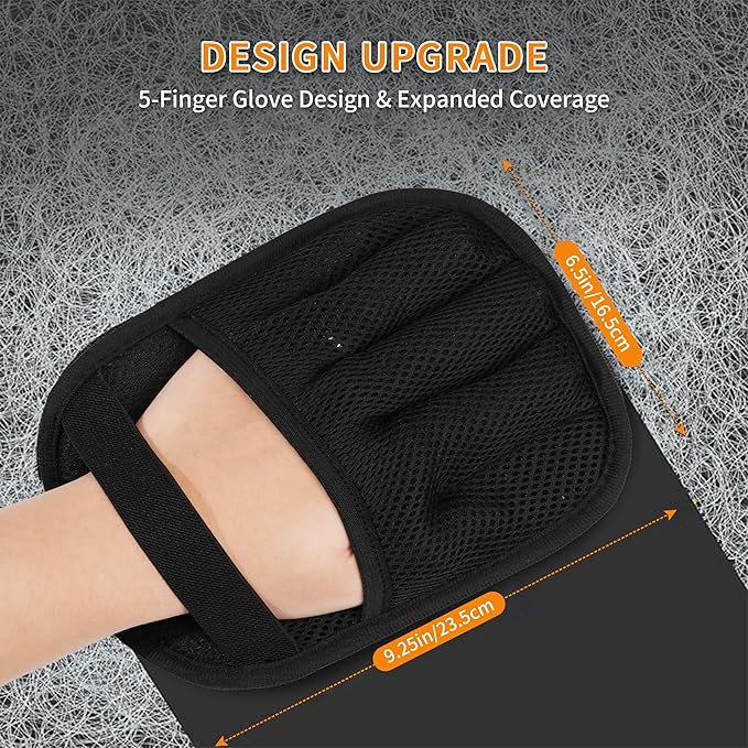 4PCS Pet Hair Removal Glove for Cats & Dogs, 2025 New Upgraded Five-Finger Electrostatic Pet Hair Remover Glove, Reusable Magic Brush Pet Hair Removal Tool for Laundry, Couch, Carpet & Car Seat