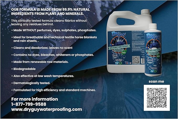 Horse Blanket Fabric Tech Wash