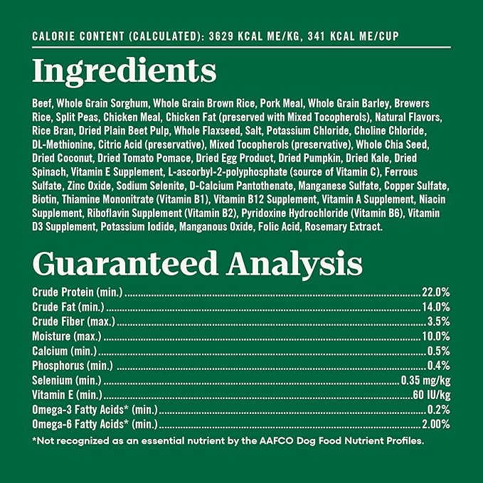Nutro Natural Choice Beef & Brown Rice Adult Dry Dog Food Recipe, 28 lb. Bag