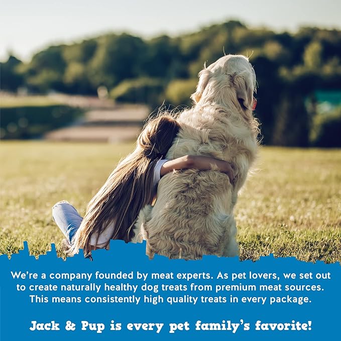 Jack&Pup Marrow Bones for Dogs, Long Lasting Dog Bones for Large Dogs, 6" Marrow Bone, Natural Beef Bone (3 Pack)