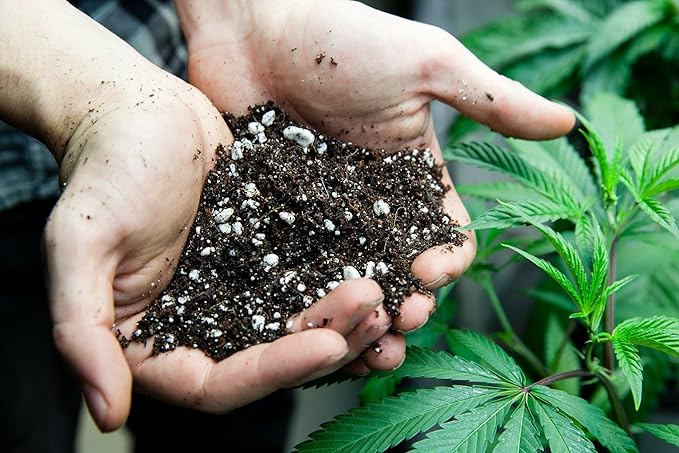Gardenera Organic Autoflower Plants Potting Soil Mix - Perfect Balance of Nutrients, Drainage, and Aeration for Thriving Autoflower Plants- 20 Quart