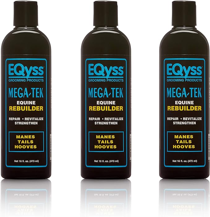Eqyss (Pack of 3) Mega-Tek Equine Rebuilder - 16 Ounces Each
