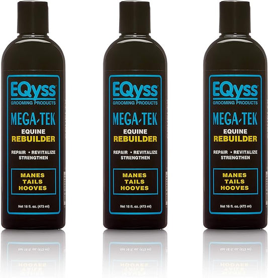Eqyss (Pack of 3) Mega-Tek Equine Rebuilder - 16 Ounces Each