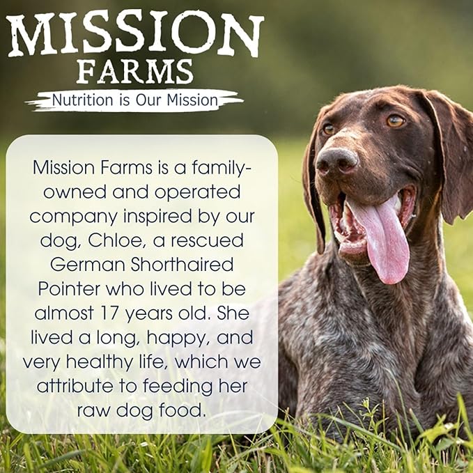 Mission Farms Freeze-Dried Raw Dog Food Chicken & Pumpkin Complete & Balanced for All Life Stages, 14oz