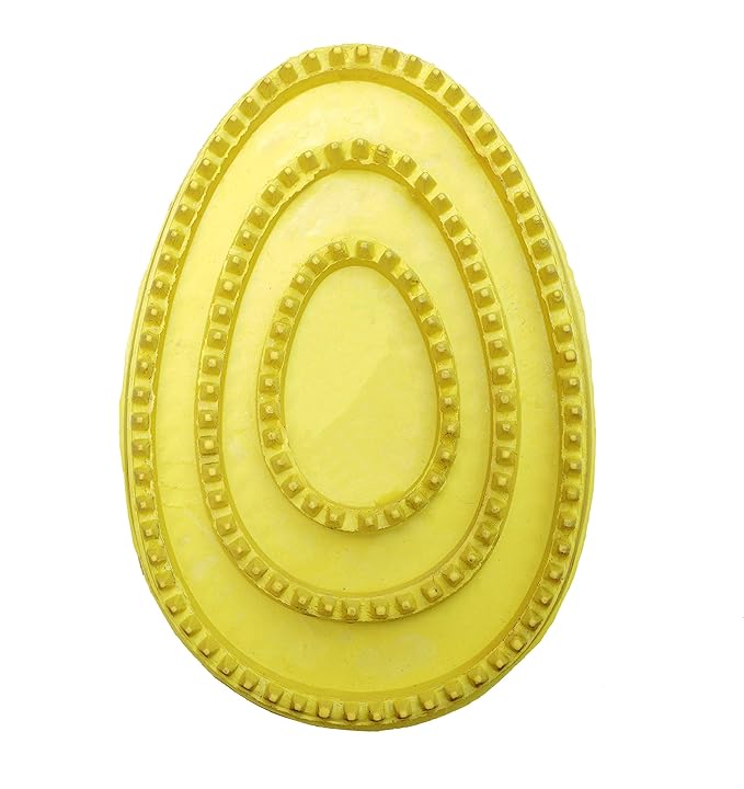 Grewal Equestrian Palm Fit Curry Comb (Yellow)