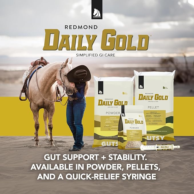 Daily Gold Stress Relief – Natural Digestive and Ulcer Supplement for Horses (5 LB)