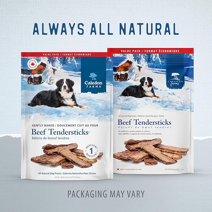 Caledon Farms Value Pack Beef Tendersticks Brown 12 Ounce (Pack of 1)