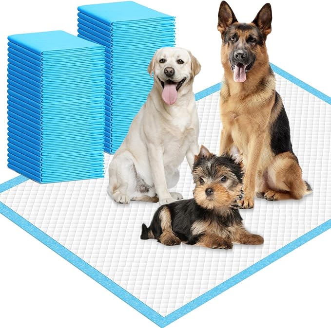 IMMCUTE Dog Pee Pads Extra Large, 36" x 44", 30 Ct, Jumbo-Size Pee Pads for Dogs, Thicken Puppy Pads XL Pet Training Pads, Super Absorbent & Leak-Proof Potty Pads for Dogs