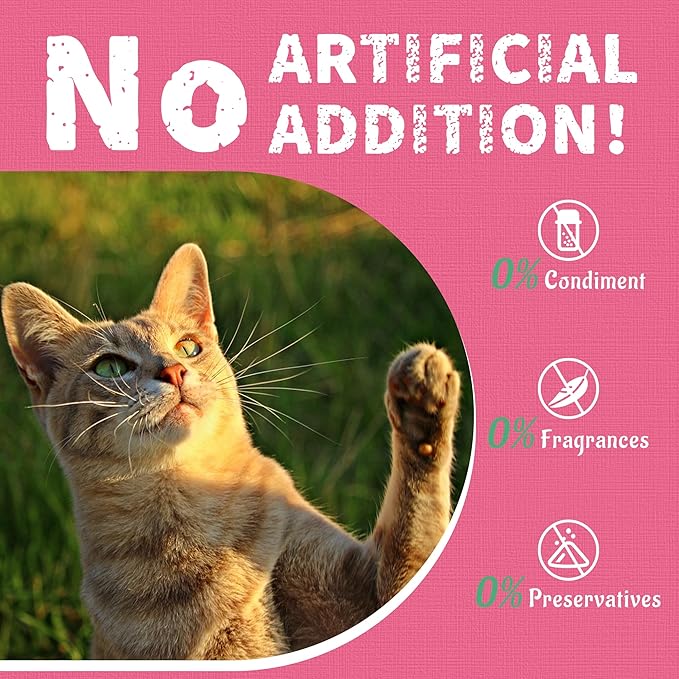 Just Try 13.4 OZ Urinary Tract Health Cat Treats for Indoor Cats, Health Supplement Cranberry & D-Mannose for Kidney Bladder and UT Support, Crunchy Chews Cat Loves