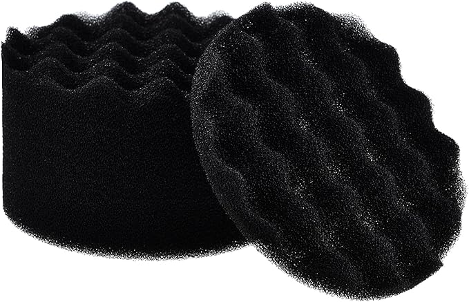 Aquarium Filter Pads Compatible with FX4 / FX5 / FX6 Canister Filter Media Replacement Parts (Sponge, 24 Pcs)