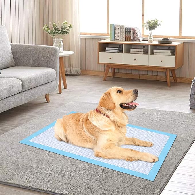 Ownpets Dog Training XL Extra Large Pad 35’’ x 32’’, Leak-Proof 6-Layer Pet Potty Training Pads Pee Pads with Quick-Dry Surface for Pets, Puppies, Adult, Sick & Aging Dogs, 40 Counts