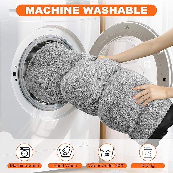 Dog Beds Large Sized Dogs, Dog Beds for Extra Large Dogs, Bolsters Pets Beds with Non-Slip Bottom, 37”x30”x8”, Black