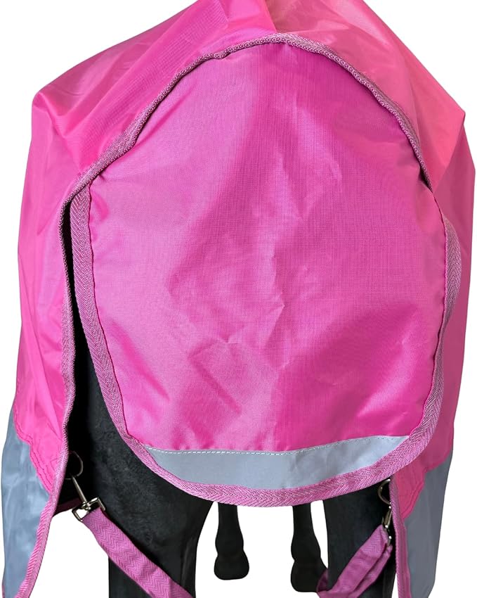 BARN & STABLE 420D Breathable&Waterproof Horse Sheet Summer Sheet for Horse with Removable Web Leg Straps
